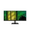 Monitor Profesional Ultrapanorámico AOC U34E2M 34'/ WQHD/ Negro