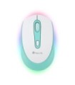 MOUSE OTTICO WIRELESS NGS SMOG MENTA-RB BIANCO