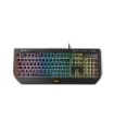 KEYBOARD KROM SEMI MECHANICAL BLACK GAMING