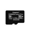 Kingston CANVAS Select Plus Tarjeta de Memoria MicroSDHC 32GB Negra