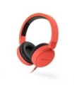 HEADPHONES MICRO ENERGY SYSTEM STYLE 1 TALK RED