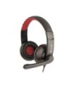 MICRO NGS VOX 420 DJ HEADPHONES BLACK AND RED