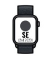 Apple Watch SE 2 Gen 2023/ GPS/ 40mm/ Box made of aluminum Midnight/ Sports strap Loop Midnight