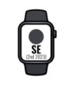 Apple Watch SE 2 Gen 2023/ GPS/ 44 mm/ caixa de alumínio Midnight/ pulseira esportiva Midnight M/L