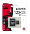 Cartão de memória MicroSD Kingston 128 GB preto