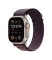 Apple Watch Ultra 2 GPS + Cellular 49 mm Titane avec Bracelet Alpine Loop Bleu MRET3TY/A - Taille M
