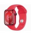 Apple Watch Series 9 GPS 41mm Aluminum and Sports Strap (PRODUCT)RED MRXH3QL/A - Size M/L