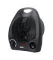Vertical floor heater. black color. 1000-2000w edm