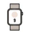 Apple Watch serie 9/ GPS/ cellulare/ 45 mm/ cassa in alluminio White Star/ cinturino sportivo White Star Loop