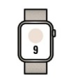 Apple Watch Series 9/ GPS/ Cellular/ 45mm/ White Star Aluminum Case/ White Star Loop Sports Strap