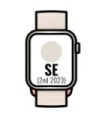 Apple Watch SE 2 Gen 2023/ GPS/ Celular/ 40 mm/ Caixa de alumínio White Star/ Pulseira esportiva White Star Loop