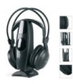 Fonestar FA-8060 Wireless Headphones + FA-8055T Base Station / Radio Frequency / Jack 3.5 / Black