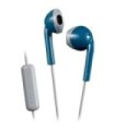 Cuffie JVC HA-F19M-AH/ con microfono/ Jack 3.5/ Blu