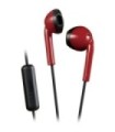 JVC HA-F19M-RB Headphones/ with Microphone/ Jack 3.5/ Red