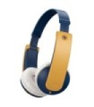 Écouteurs pour enfants sans fil JVC Tinyphone HA-KD10W/ Bluetooth/ Jaune et Bleu
