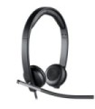 Écouteurs Logitech H650e/ avec microphone/ USB/ Noirs