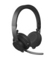 Écouteurs sans fil Logitech Zone Wireless MSFT/ avec microphone/ Bluetooth/ USB/ Noir