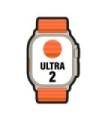 Apple Watch Ultra 2/ GPS/ Cellular/ 49mm/ Boîte en titane/ Ceinture Océan Orange