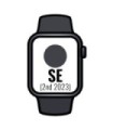 Apple Watch SE 2 Gen 2023/ GPS/ 44mm/ Midnight Aluminum Case/ Midnight S/M Sports Strap