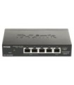 Switch Gestionable D-Link DGS-1100-05PDV2 5 Puertos/ RJ-45 10/100/1000 PoE