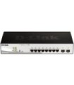 Switch D-Link DGS-1210-10P 10 Puertos/ RJ-45 Gigabit 10/100/1000 PoE/ SFP