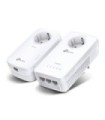 Adaptador Powerline TPLink AV1300 1300Mbps/ Alcance 300m/ Pack de 2