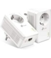 Adaptador Powerline TP-Link TL-PA7017P KIT AV1000 1000Mbps/ Alcance 300m/ Pack de 2