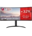 Monitor Profesional Ultrapanorámico Curvo LG UltraWide 34WP75CP-B 34'/ WQHD/ Multimedia/ Negro