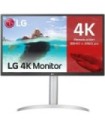 Monitor Profesional LG 27UP550P-W 27'/ 4K/ Regulable en altura/ Blanco