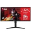 Monitor Gaming Ultrapanorámico LG 34WP65G-B 34'/ WFHD/ 1ms/ 75Hz/ IPS/ Regulable en altura/ Negro