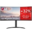 Monitor Profesional Ultrapanorámico Curvo LG 34WQ75C-B 34'/ WQHD/ Multimedia/ Negro