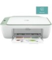 Multifunción HP Deskjet 2722e WiFi/ Fax Móvil/ Blanca y Verde