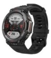 Smartwatch Huami Amazfit T-Rex 2/ Notificaciones/ Frecuencia Cardíaca/ GPS/ Negro Brasa