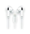 Auriculares Intrauditivos Tech One Tech earTECH HOP TEC1202/ con Micrófono/ Lightning/ Blancos