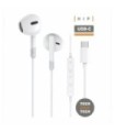 Auriculares Intrauditivos Tech One Tech earTECH TEC1301/ con Micrófono/ USB Tipo-C/ Blancos