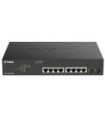 Switch D-Link DGS-1100-10MPV2 10 Puertos/ RJ-45 Gigabit 10/100/1000 PoE/ SFP