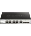 Switch Gestionado D-Link DGS-1210-16 16 Puertos/ Gigabit 10/100/1000/ SFP