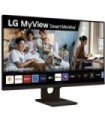 Smart Monitor LG MyView 27SR50F-B 27'/ Full HD/ Smart TV/ Multimedia/ Negro