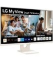 Smart Monitor LG MyView 27SR50F-W 27'/ Full HD/ Smart TV/ Multimedia/ Blanco