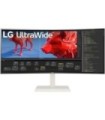 Monitor Profesional Ultrapanorámico Curvo LG UltraWide 38WR85QC-W 37.5'/ WQHD+/ Multimedia/ Blanco