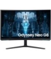 Monitor Gaming Curvo Samsung Odyssey Neo G8 S32BG850NP 32'/ 4K/ 1ms/ 240Hz/ VA/ Negro y Blanco