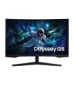 Monitor Gaming Curvo Samsung Odyssey G5 S32CG554EU 32'/ QHD/ 1ms/ 165Hz/ VA/ Negro