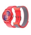 Smartwatch SPC Smartee Duo Vivo 9651R/ Notificaciones/ Frecuencia Cardíaca/ Rojo/ Incluye Correa Extra