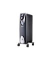 Radiador modelo "black edition" - sin aceite - (6 elementos) - 400/600/1000w - edm