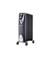 Radiador modelo "black edition" - sin aceite - (8 elementos) - 500-1000-1500w - edm