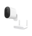 Xiaomi Mi Wireless telecamera di sicurezza esterna wireless con visione notturna + ricevitore WiFi bianco