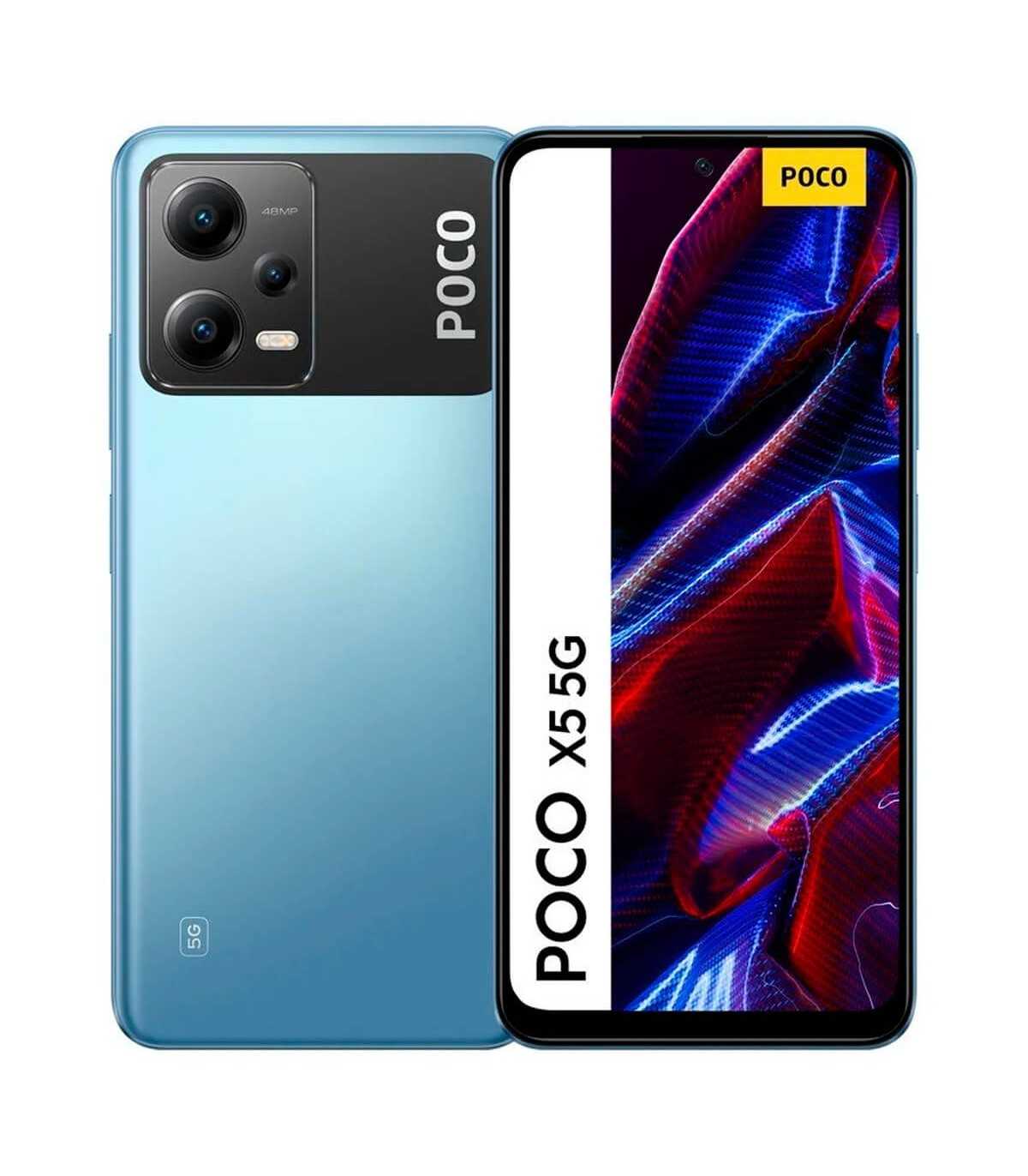 Celular Poco X5 5g 8gb + 256gb Color Azul